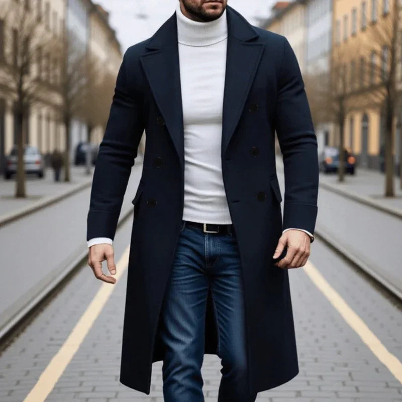 Norvik™ Overcoat with Classic Style and European Elegance