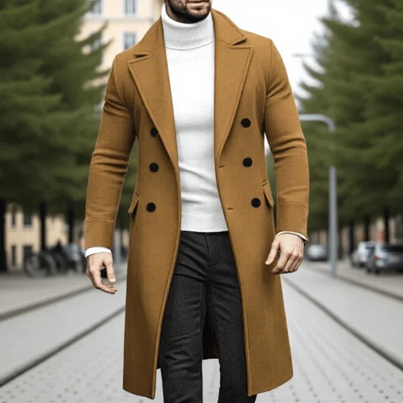Norvik™ Overcoat with Classic Style and European Elegance