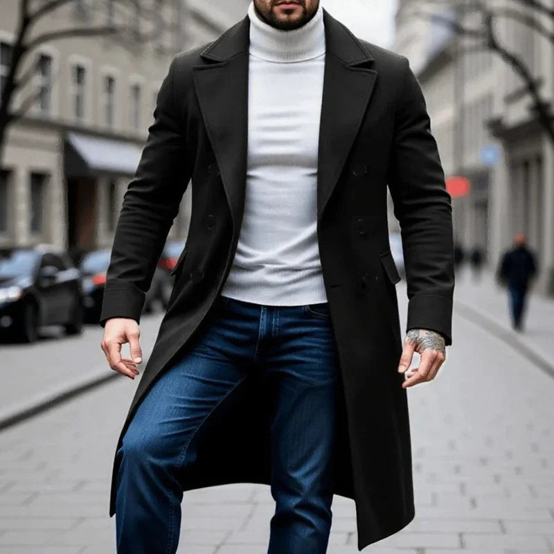 Norvik™ Overcoat with Classic Style and European Elegance