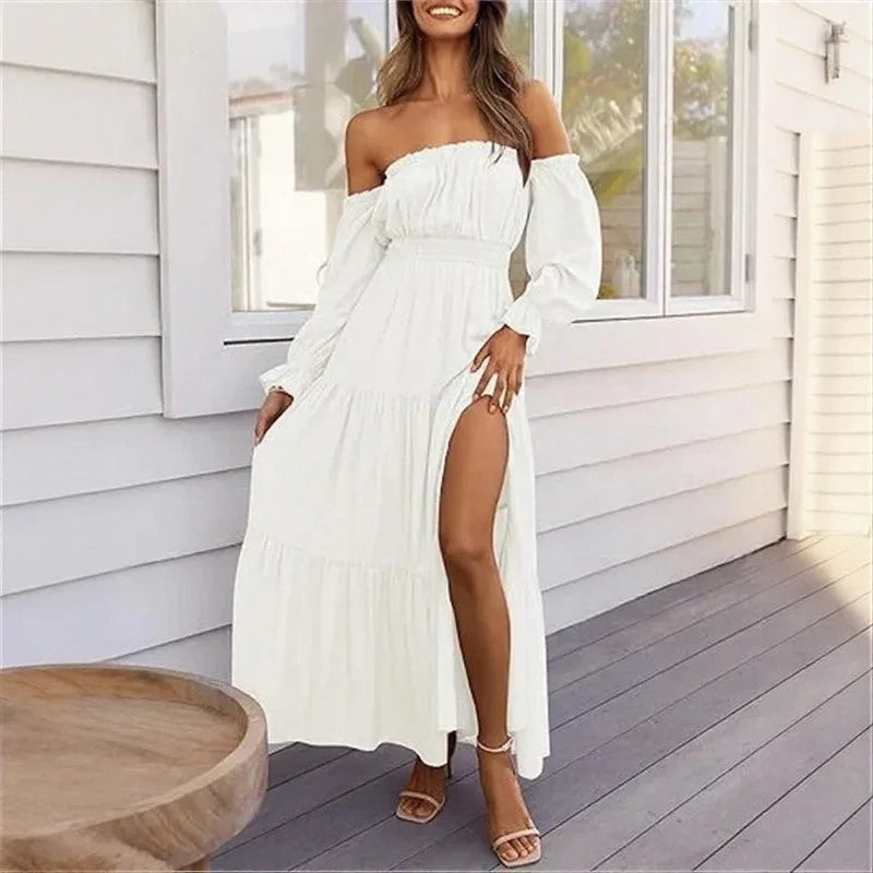 Ravienna™ Off-Shoulder Dress With Sophisticated Flow