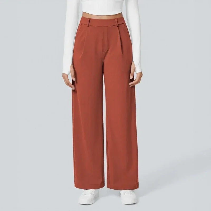 Monarcelle™ Pants With Fluid Fit and Minimalist Design