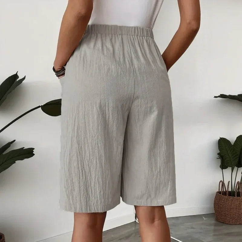Celenne™ Linen Blend Skort with Premium Comfort