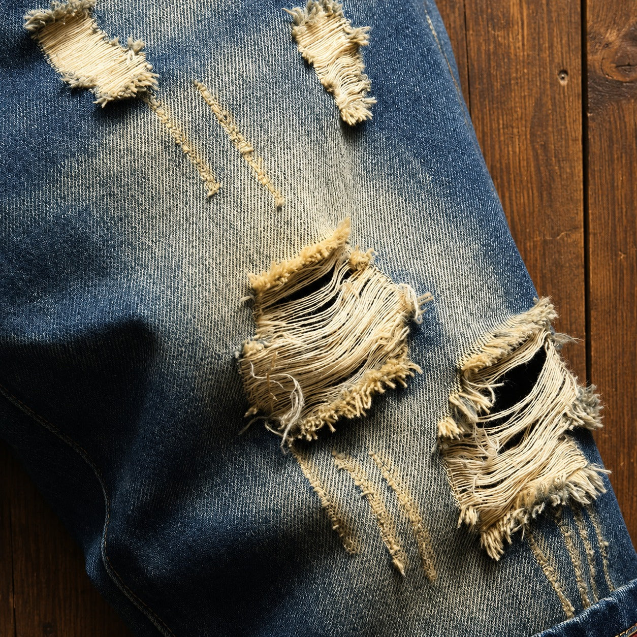 Dante™ Premium Denim Shorts with Stone Wash