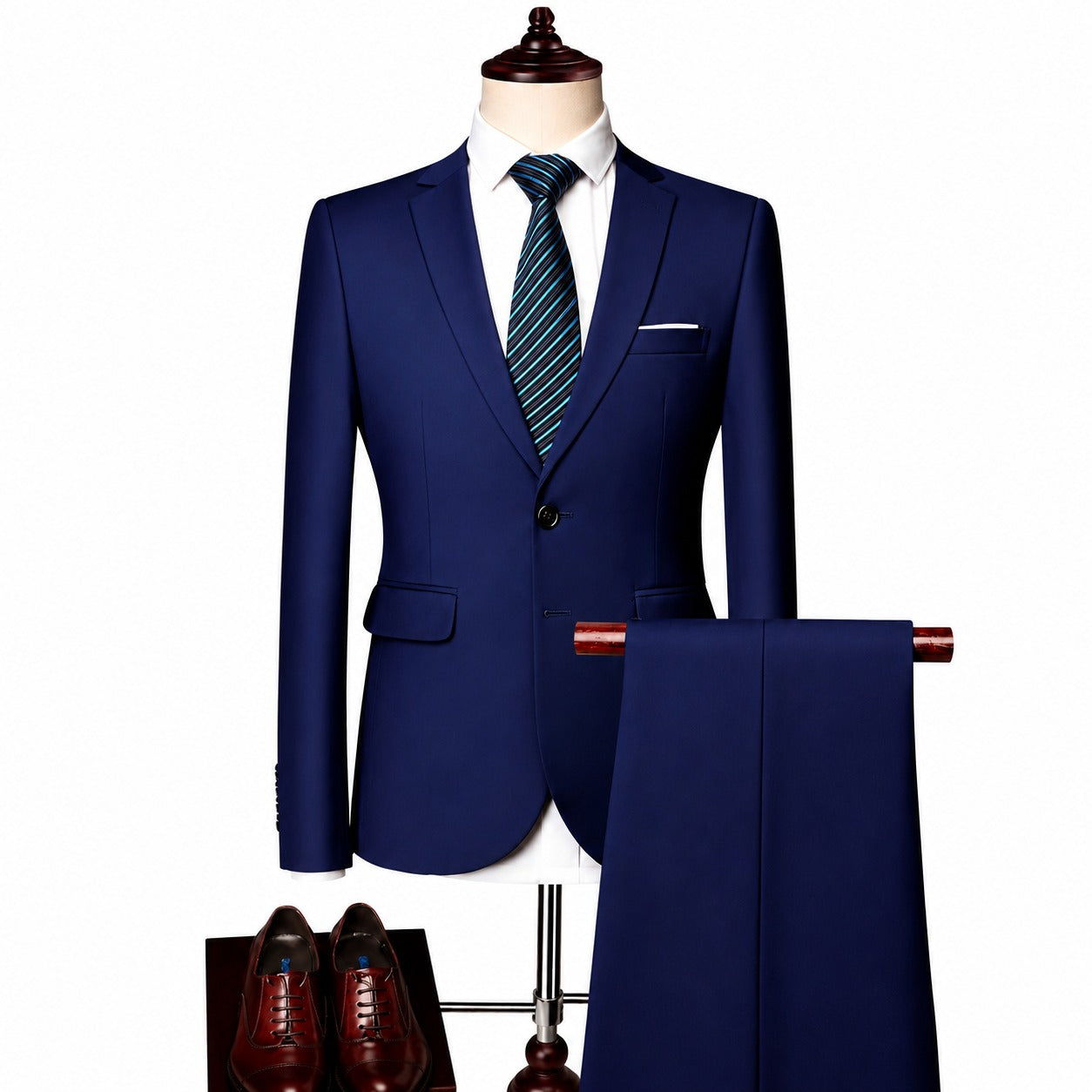 Monaco Royal™ Suit Set with Premium Tailored Blazer and Slim Fit Pants