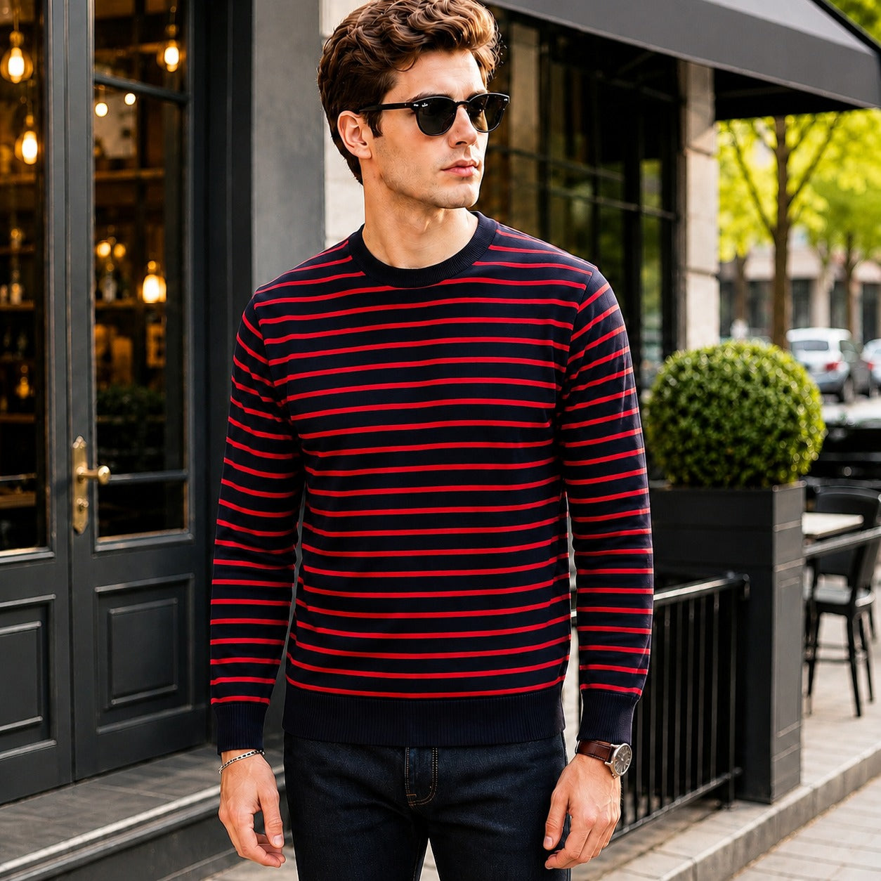 Belmont™ Premium Knit Sweater with Fleece Lining