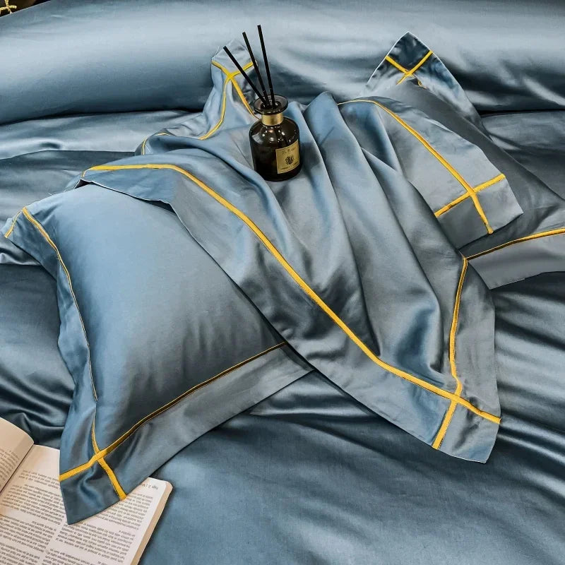 Luxury Egyptian Cotton Bedding Set – 600-Thread-Count Softness for Restful Nights