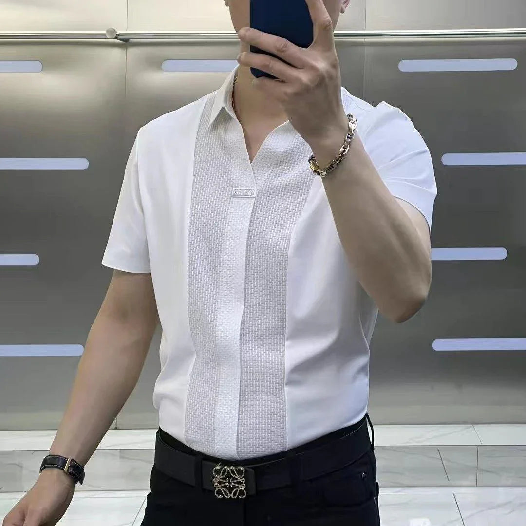 Camisa Polo KingMan™ Moda Italiana / Sofisticação e Elegância em Cada Detalhe! - ModernLar