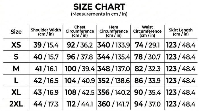 Size Guide