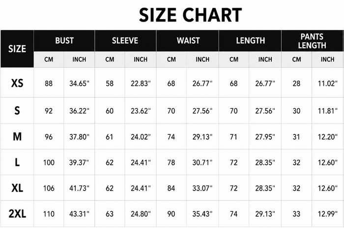 Size Guide
