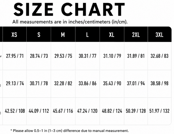 Size Guide