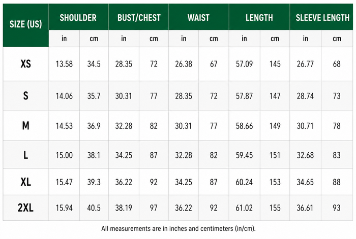 Size Guide