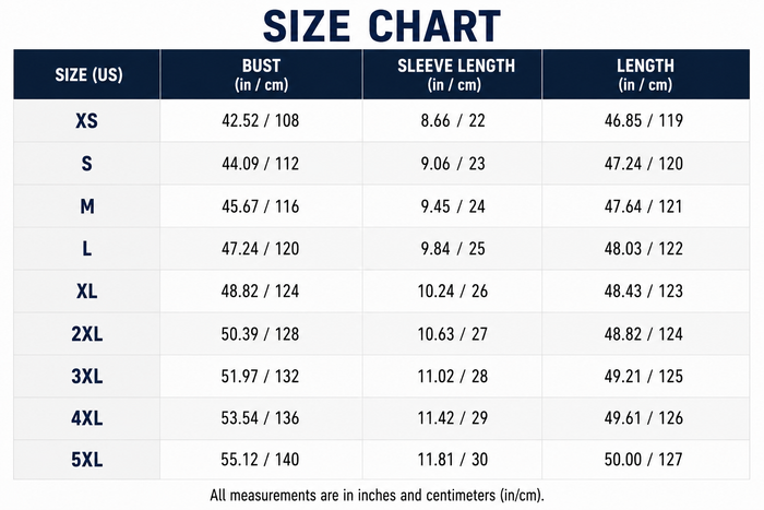 Size Guide