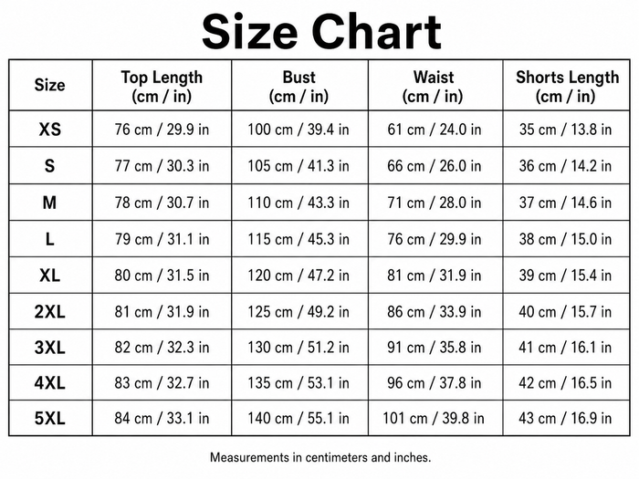 Size Guide