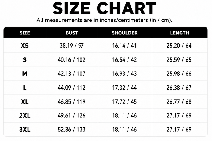 Size Guide