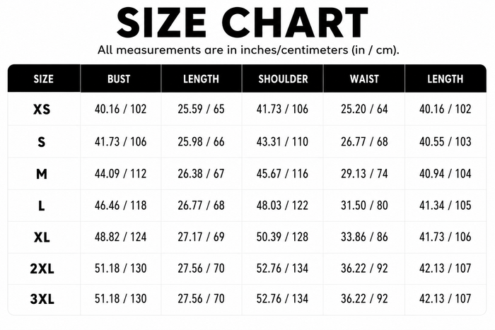 Size Guide