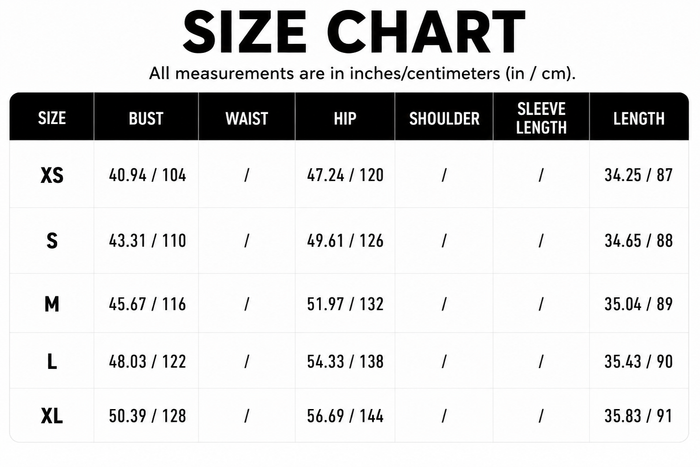 Size Guide