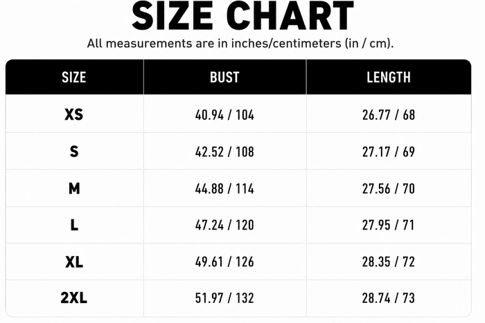 Size Guide