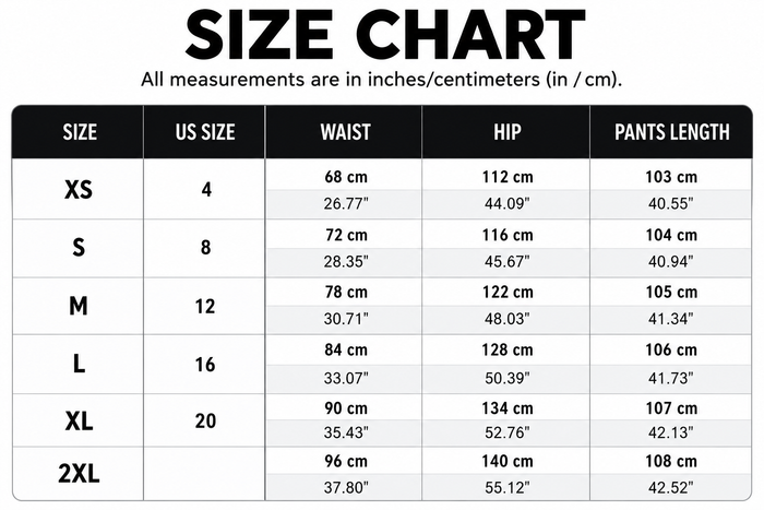 Size Guide