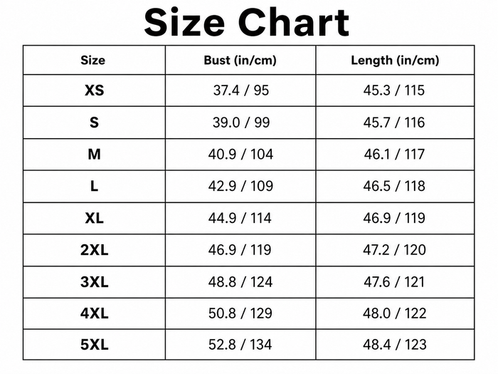 Size Guide