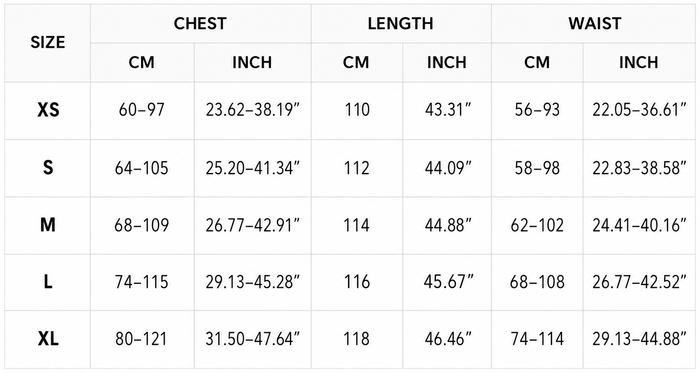 Size Guide