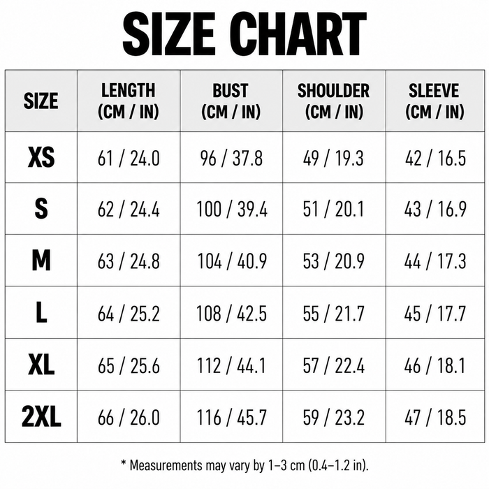 Size Guide