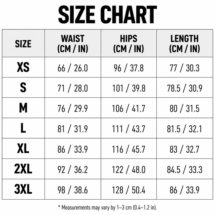 Size Guide