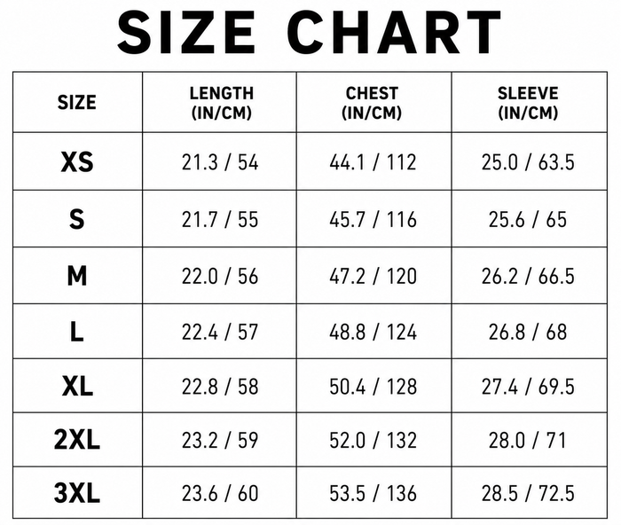 Size Guide