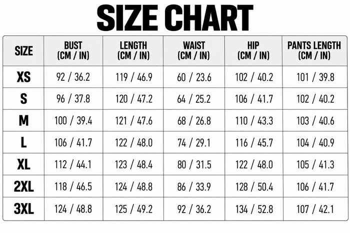 Size Guide