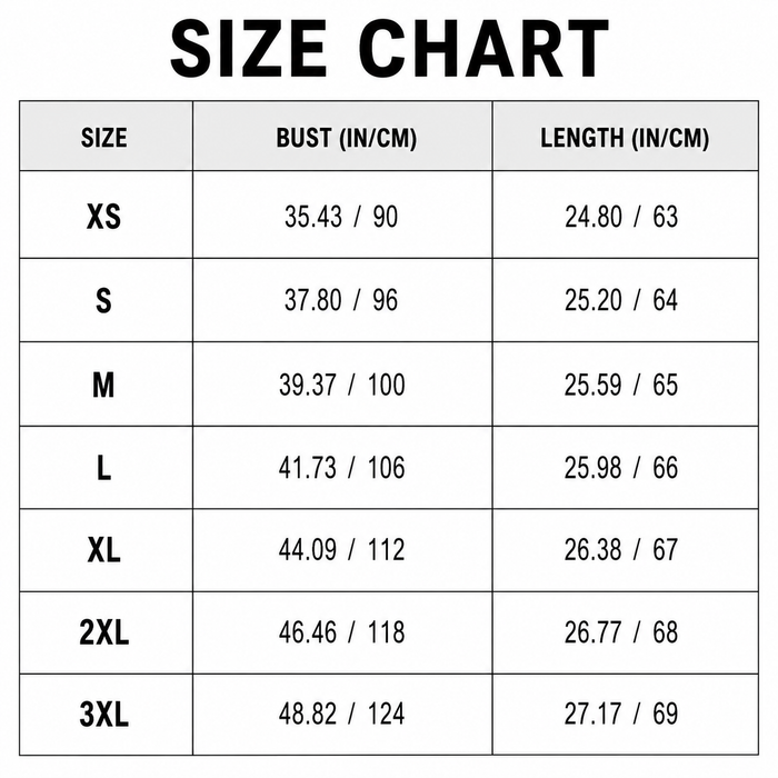 Size Guide