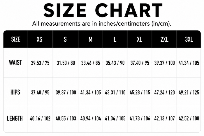 Size Guide