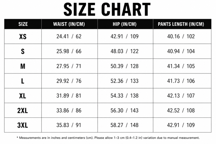 Size Guide