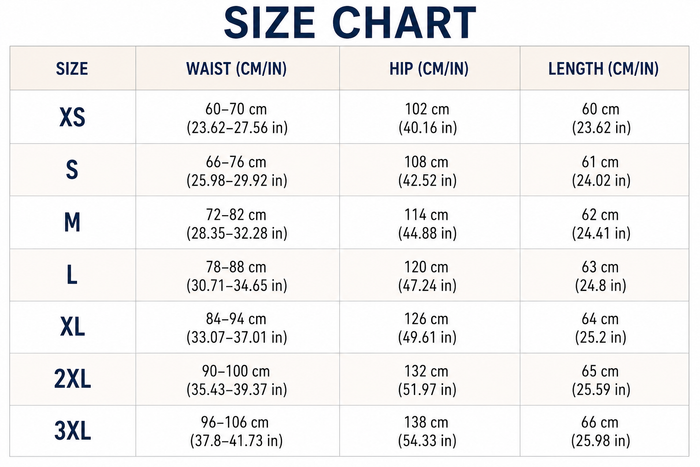 Size Guide