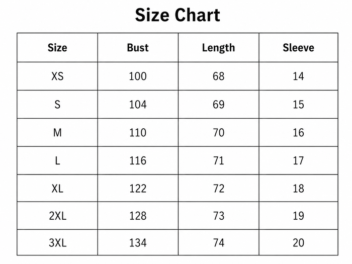 Size Guide