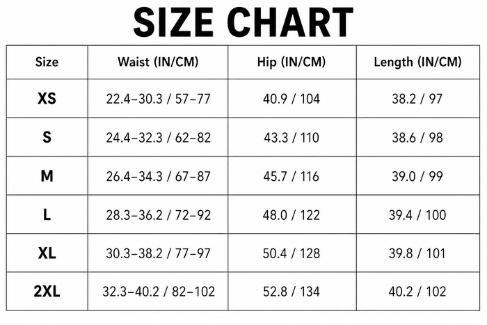Size Guide