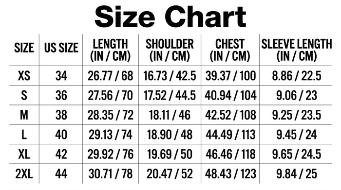 Size Guide