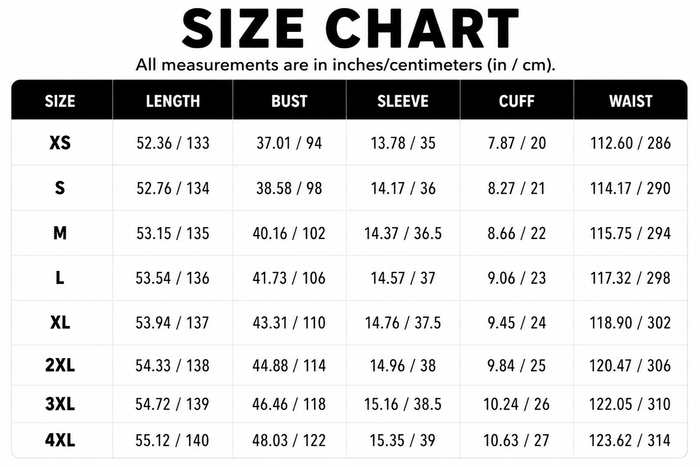 Size Guide