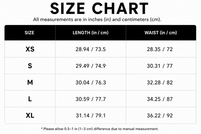 Size Guide