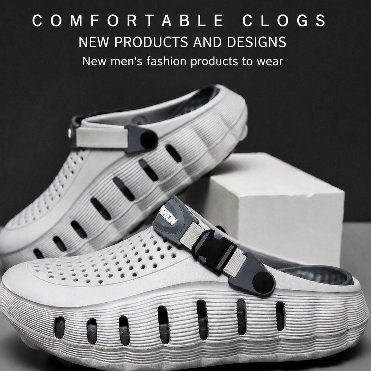 Orven™ Clog With a Massaging Sole and 2-Inch Impact-Responsive Platform
