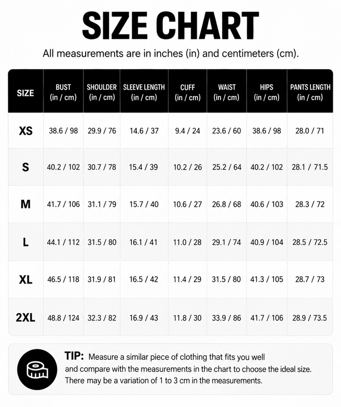 Size Guide
