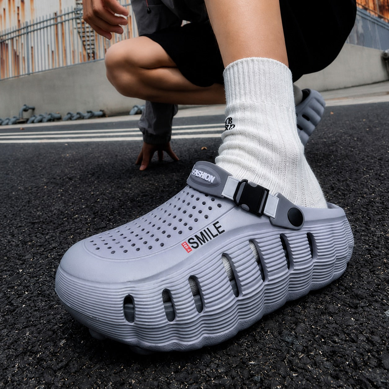 Orven™ Clog With a Massaging Sole and 2-Inch Impact-Responsive Platform