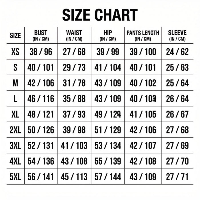 Size Guide