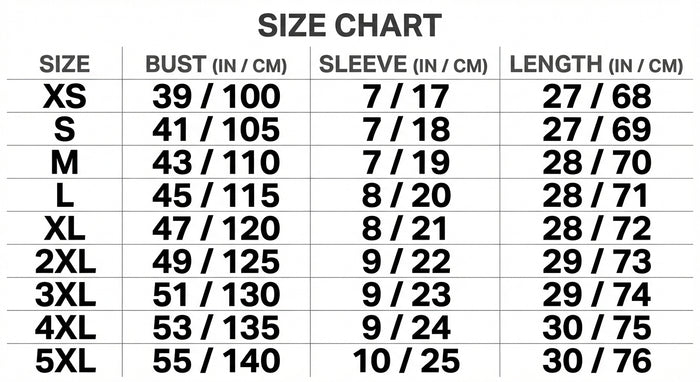 Size Guide