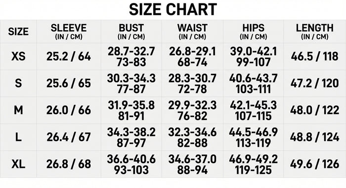 Size Guide