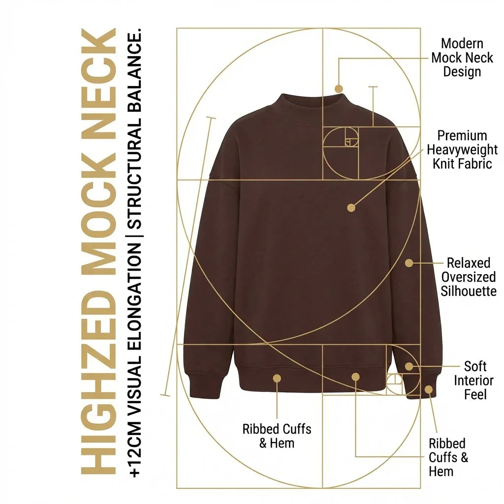 SoftLayer™ Premium Heavyweight Sweatshirt with Modern Mock Neck!