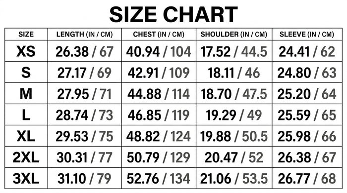 Size Guide