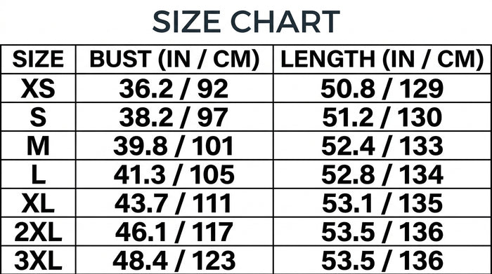 Size Guide
