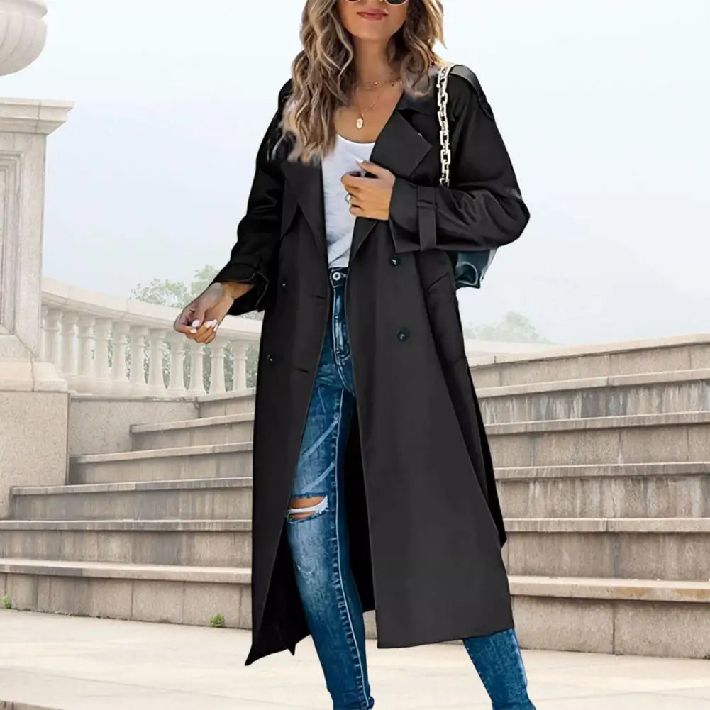 Candice™ Coat With Front Buttons and Classic Lapel