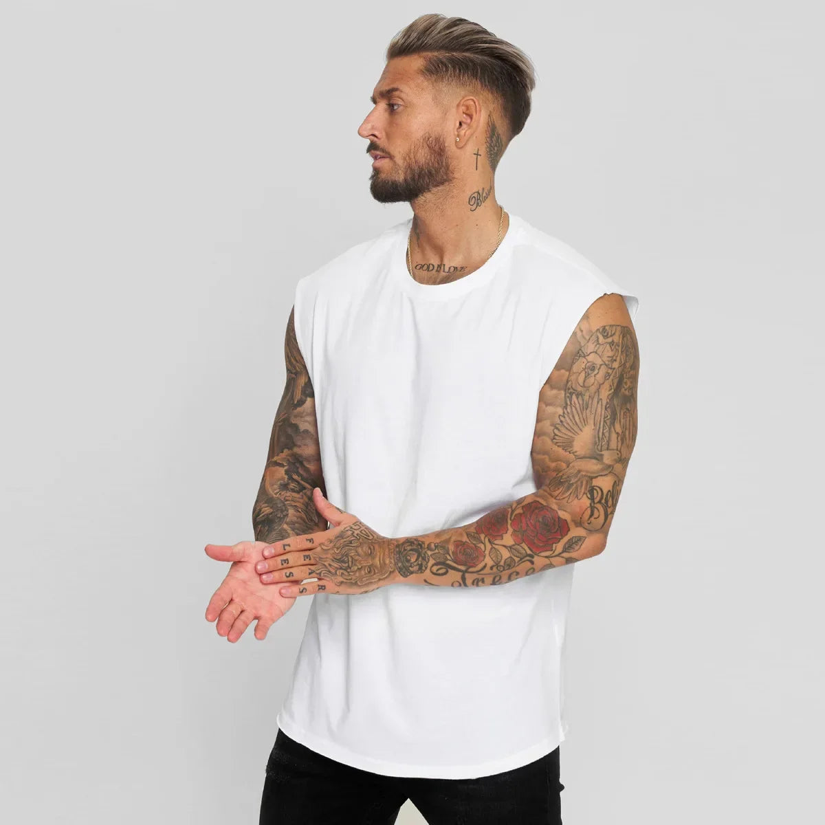 Kryven™ Premium Knit Tank Top with Muscle Fit