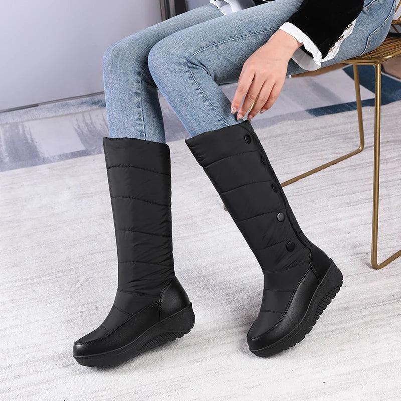 Althea™ Boot with Plush Lining and Thermal Insulation / Warm, Stable, and Protected Feet in Winter!