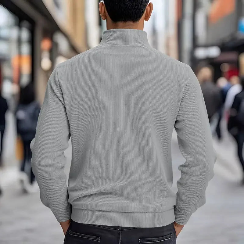 Velkor™ Jacket with Ribbed Texture and Refined Presence